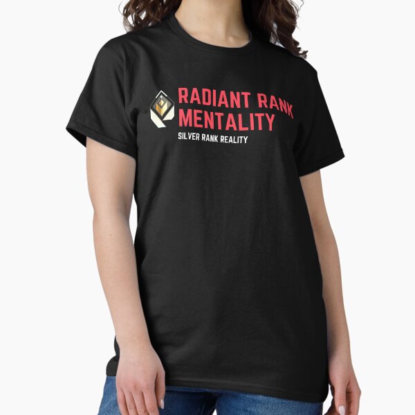 Item preview, Radiant Rank Mentality, Silver Rank Reality designed and sold by KenHarada.