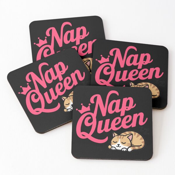 Item preview, Nap Queen and Sleepy Cat designed and sold by MonkiFlipp.