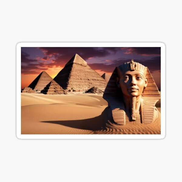 Item preview, Pharaoh’s Legacy and the Great Pyramids designed and sold by lollypopstore.