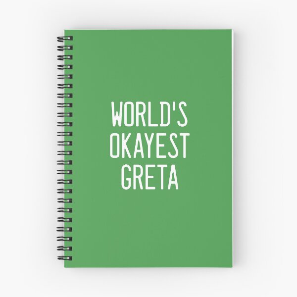 Item preview, World's Okayest Greta designed and sold by TimespunThreads.