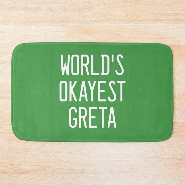 Item preview, World's Okayest Greta designed and sold by TimespunThreads.