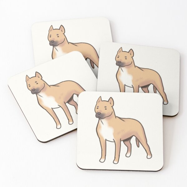 Item preview, Cute Amstaff dog  designed and sold by Artofmayara.