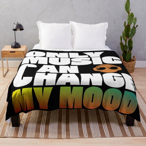 Item preview, Only Music Can Change My Mood designed and sold by TheFineShirt.
