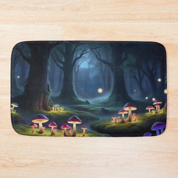 Item preview, Dark Enchanted Fairy Forest at Dusk designed and sold by lollypopstore.