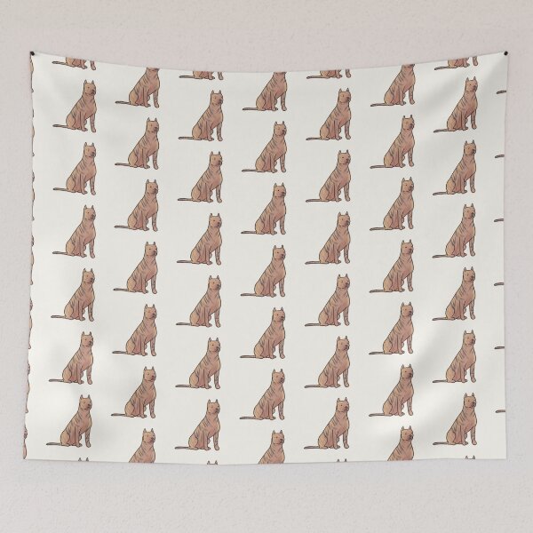 Item preview, Striped Amstaff dog  designed and sold by Artofmayara.