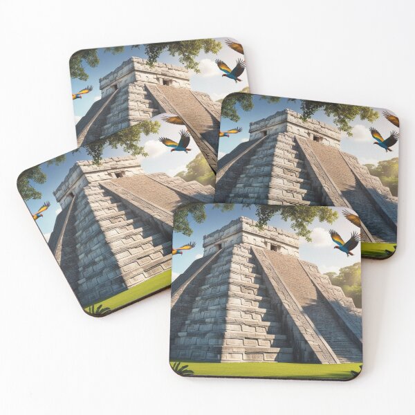 Item preview, Mayan Temple Hidden in the Jungle designed and sold by lollypopstore.