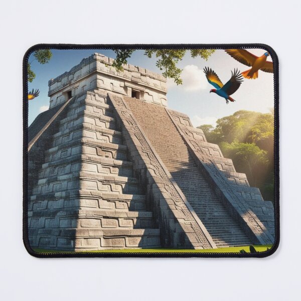 Item preview, Mayan Temple Hidden in the Jungle designed and sold by lollypopstore.