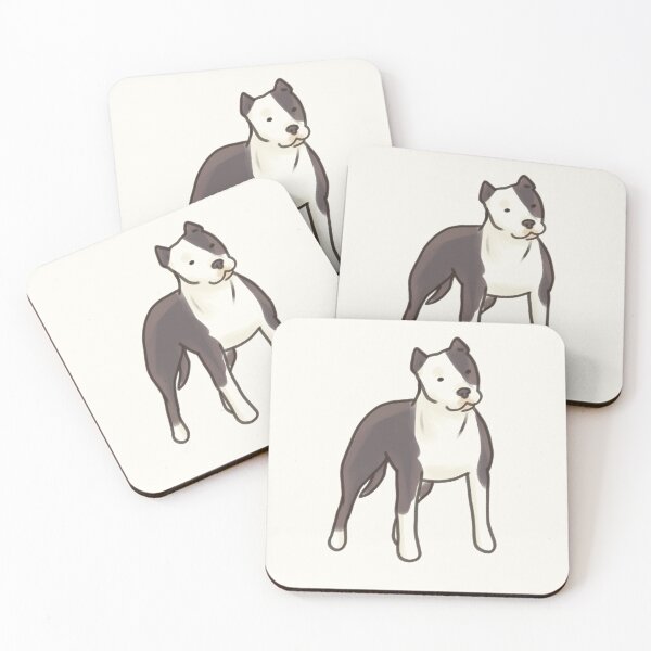 Item preview, Cartoon Amstaff dog  designed and sold by Artofmayara.