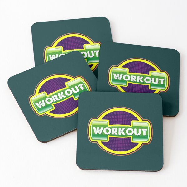 Item preview, Workout Graphic Art for Gym and Exercise Lovers with Bold Visual Appearace designed and sold by Wiggly Lines.