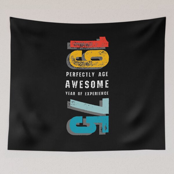 Item preview, 1975 Perfectly age awesome Year of Experience designed and sold by LekaDesignShop.