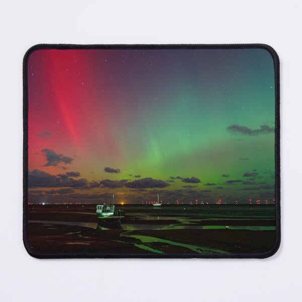 Item preview, Vibrant Northern Lights Over Wirral designed and sold by Paul Madden.