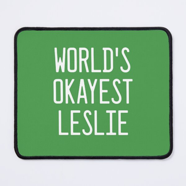 Item preview, World's Okayest Leslie designed and sold by TimespunThreads.