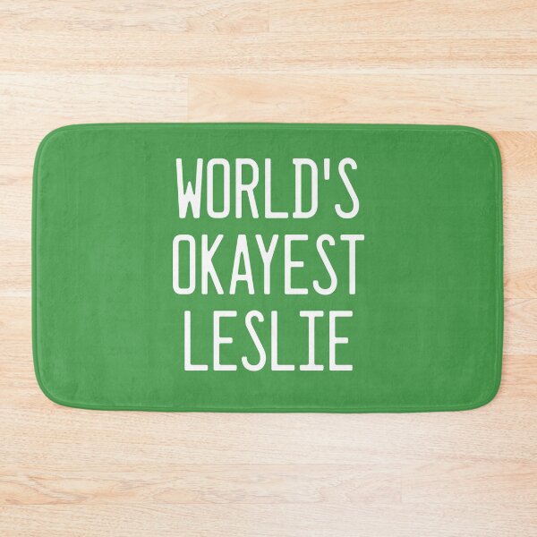 Item preview, World's Okayest Leslie designed and sold by TimespunThreads.
