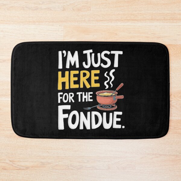 Item preview, Funny Fondue Lover Gift for Cheese and Foodie Fans designed and sold by love3617.