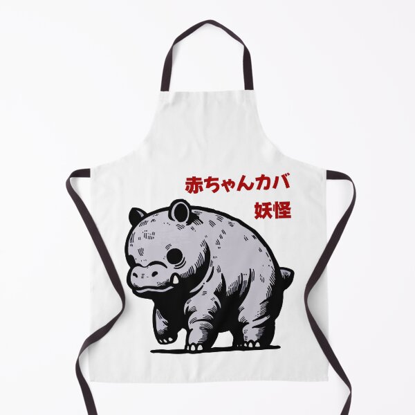 Item preview, Yokai Baby Hippo: Angry, Cute and Mischievous designed and sold by Yokai-Infinity.