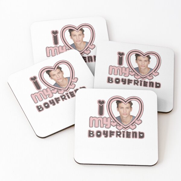 Item preview, I Love My Boyfriend Heart Actor designed and sold by EspressoCofeMa.