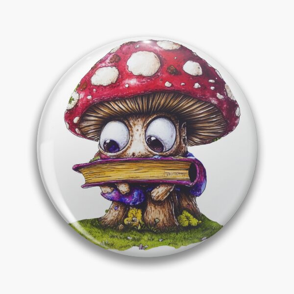 Item preview, Mushroom Book Mouth designed and sold by MyMagicalPlace.