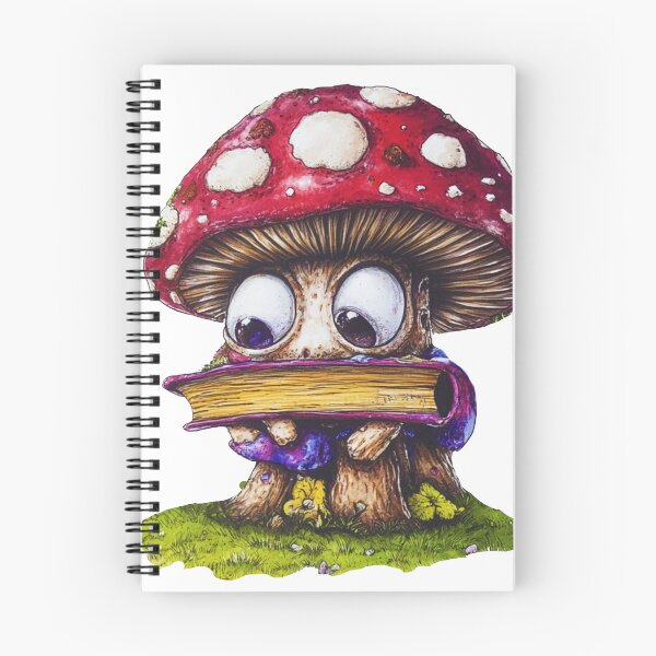Item preview, Mushroom Book Mouth designed and sold by MyMagicalPlace.