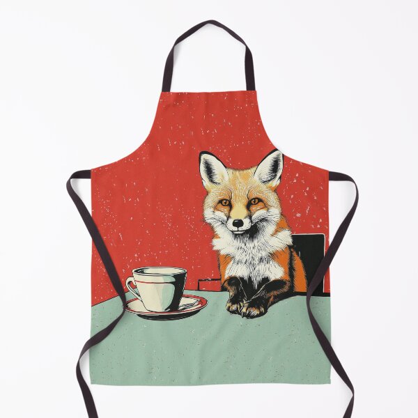 Item preview, Fox and coffee designed and sold by GagamellGray.