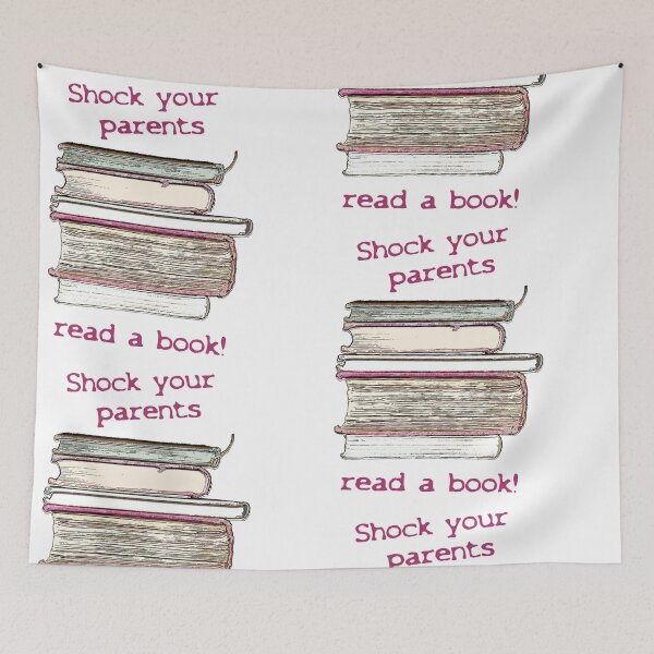 Item preview, Kopie von Schock Deine Eltern, lies ein Buch! designed and sold by Againstallodds.