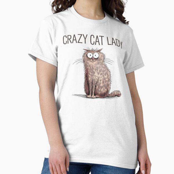 Item preview, Crazy Cat Lady, Cat, Crazy, funnyfits70, Humor, Funny,  designed and sold by FunnyFits70.