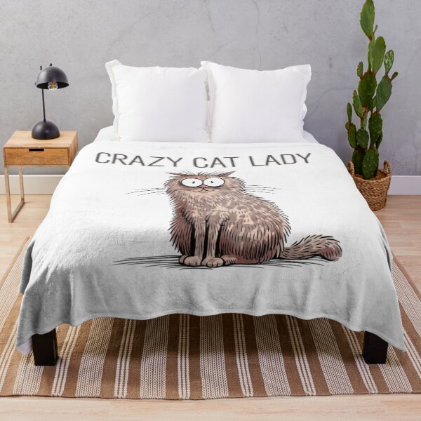 Item preview, Crazy Cat Lady, Cat, Crazy, funnyfits70, Humor, Funny, designed and sold by FunnyFits70.