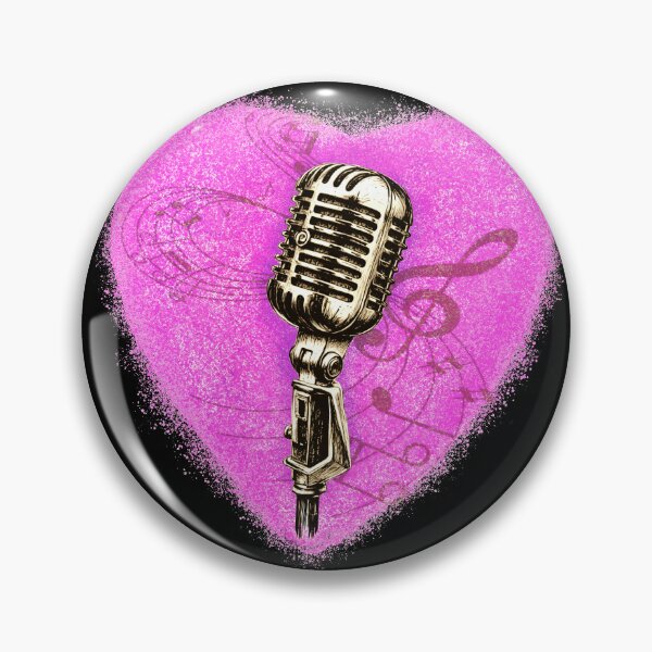 Item preview, Retro Microphone Design designed and sold by Petersnook.