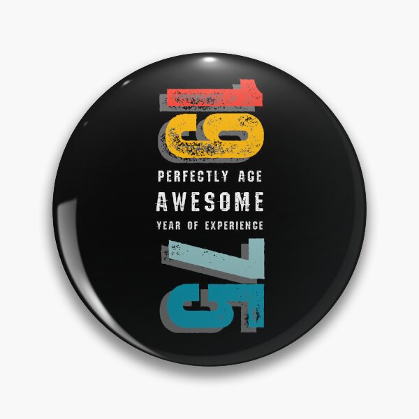 Item preview, 1975 Perfectly age awesome Year of Experience designed and sold by LekaDesignShop.
