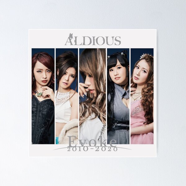 Item preview, Aldious - Evoke 2010-2020 album 2020 designed and sold by HelenLorain.