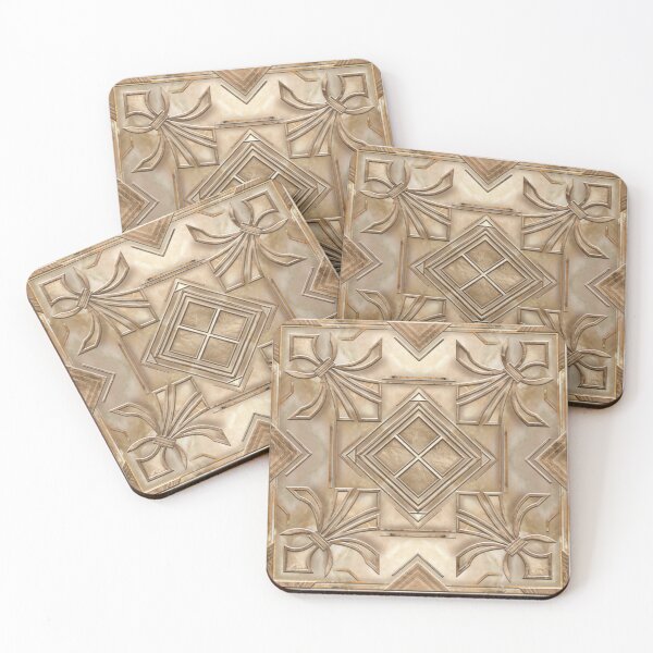 Item preview, Vintage Art Deco Fleur-de-lis  designed and sold by k9printart.