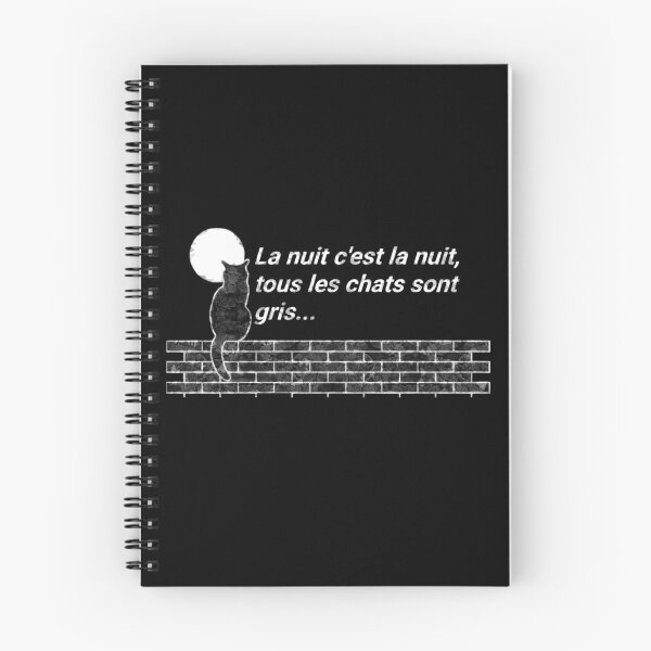 Item preview, La nuit c'est la nuit, tous les chats sont gris designed and sold by Tony Cisse.