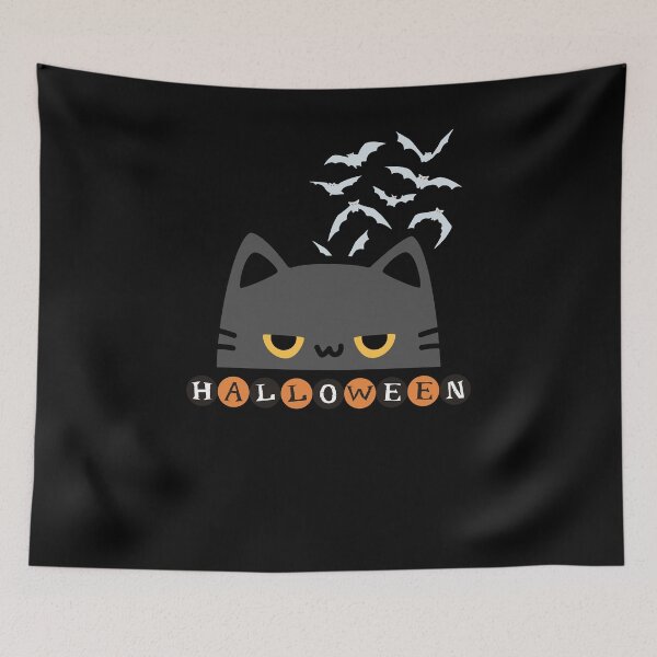 Item preview, Halloween Cat 2 designed and sold by TeeFuel.