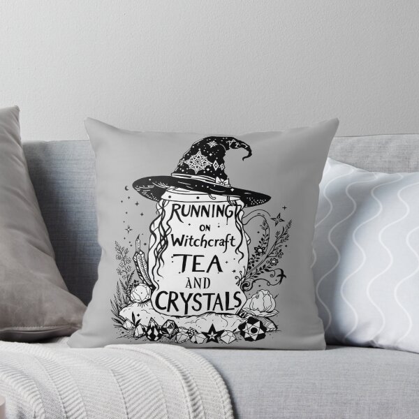 Item preview, Running on witchcraft, tea and crystals designed and sold by blackbean21.