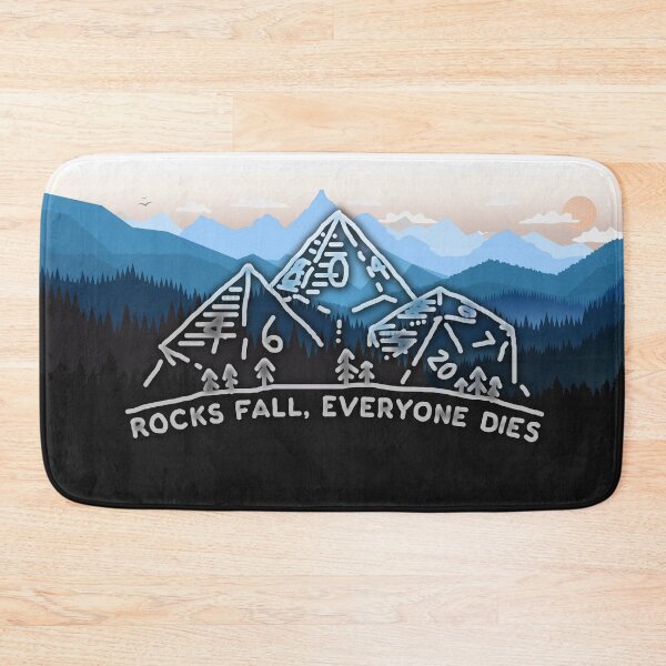 Item preview, Mountainous - Rocks Fall, Everyone Dies!  designed and sold by katecrashed.