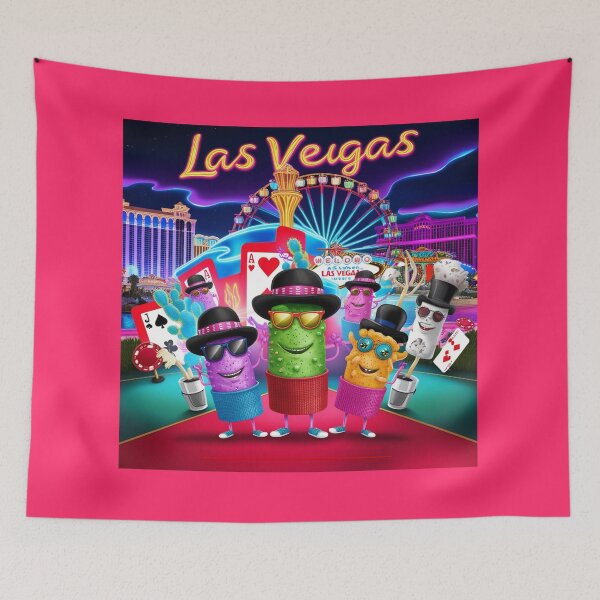 Item preview, Microbes Take on the Las Vegas Strip designed and sold by AdoraSticks.