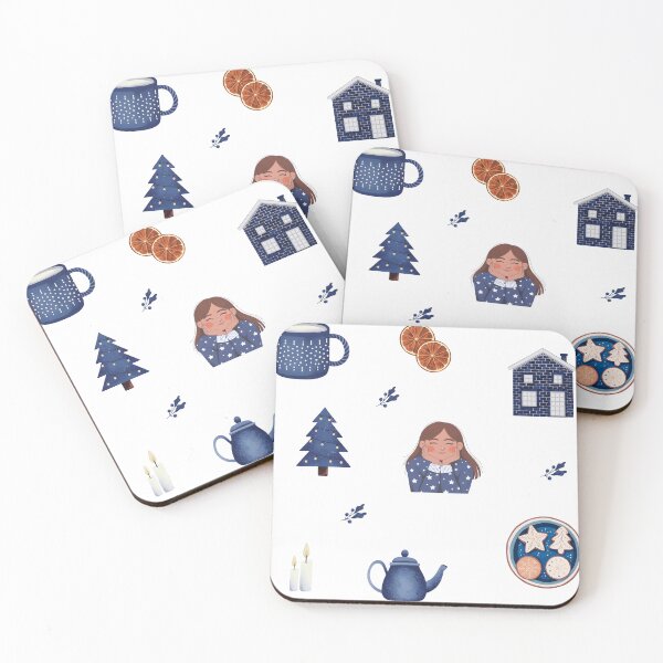 Item preview, Cozy holiday elements designed and sold by Shiningsticker8.