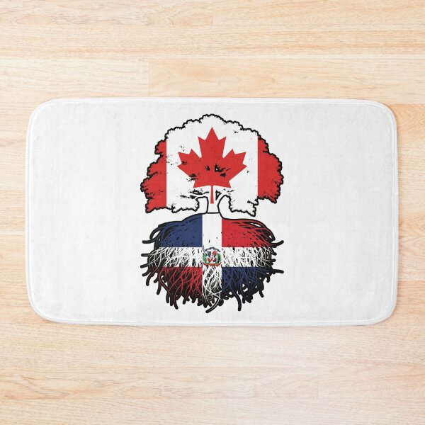 Item preview, Dominican Republic Dominican Canadian Canada Tree Roots Flag designed and sold by FlagX.