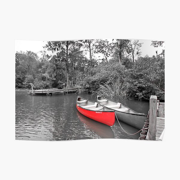 The LIttle Red Canoe Poster