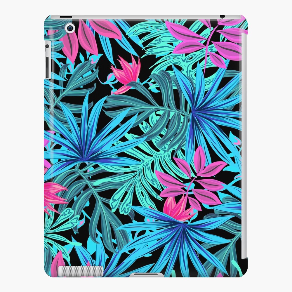 Funda Y Vinilo Para Ipad Hojas De Textura Tropical Imprimir De Revered Redbubble