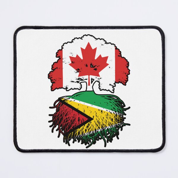 Item preview, Guyana Guyanese Canadian Canada Tree Roots Flag designed and sold by FlagX.