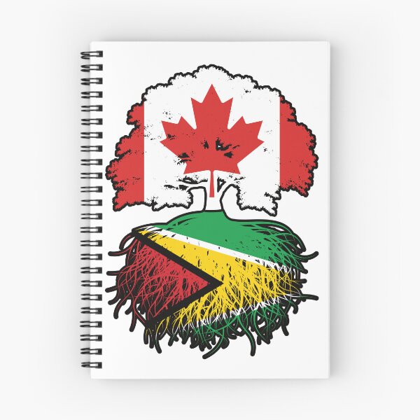 Item preview, Guyana Guyanese Canadian Canada Tree Roots Flag designed and sold by FlagX.