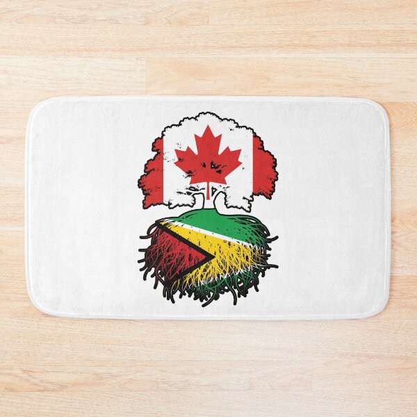 Item preview, Guyana Guyanese Canadian Canada Tree Roots Flag designed and sold by FlagX.