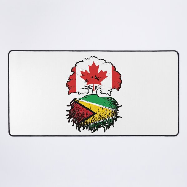 Item preview, Guyana Guyanese Canadian Canada Tree Roots Flag designed and sold by FlagX.
