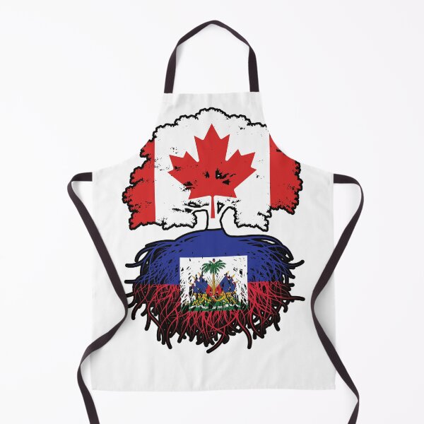 Item preview, Haiti Haitian Canadian Canada Tree Roots Flag designed and sold by FlagX.