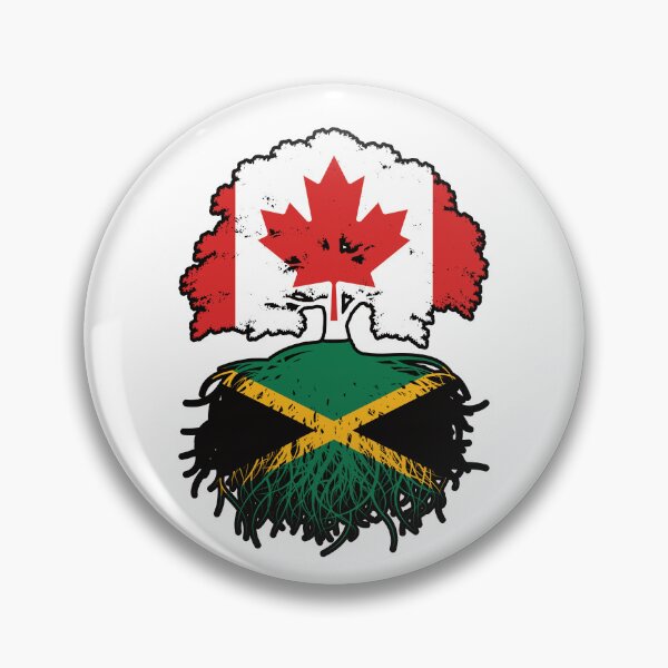 Item preview, Jamaica Jamaican Canadian Canada Tree Roots Flag designed and sold by FlagX.