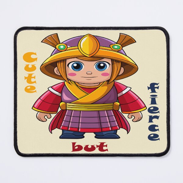 Item preview, Cute but Fierce Warrior designed and sold by AgarutanPrint.