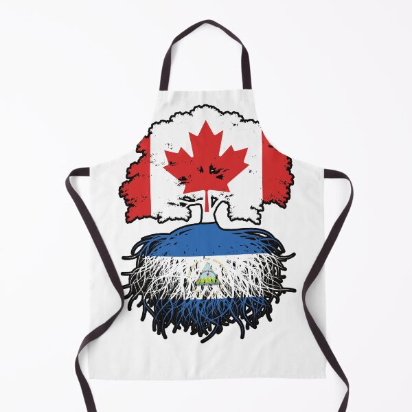 Item preview, Nicaragua Nicaraguan Canadian Canada Tree Roots Flag designed and sold by FlagX.