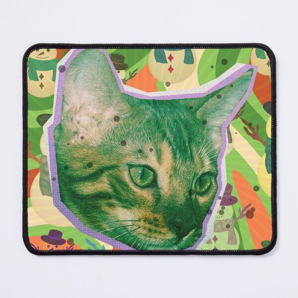 Item preview, Retro christmas cat designed and sold by Abelievingheart.
