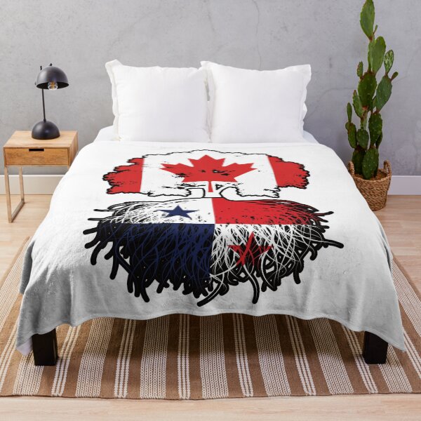 Item preview, Panama Panamanian Canadian Canada Tree Roots Flag designed and sold by FlagX.