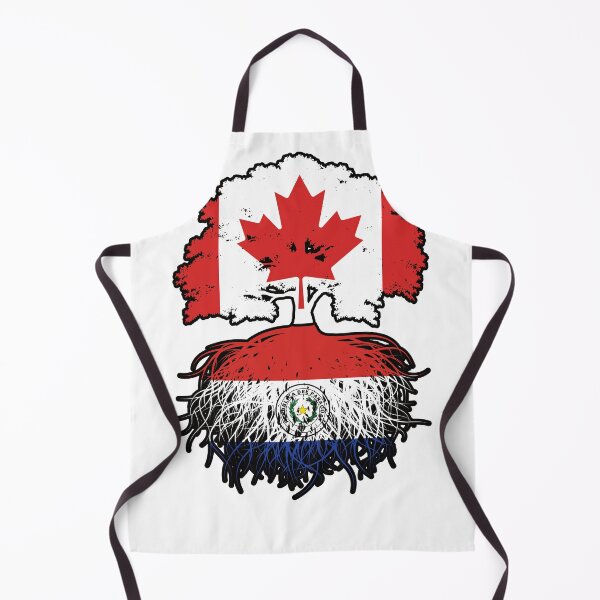 Item preview, Paraguay Paraguayan Canadian Canada Tree Roots Flag designed and sold by FlagX.